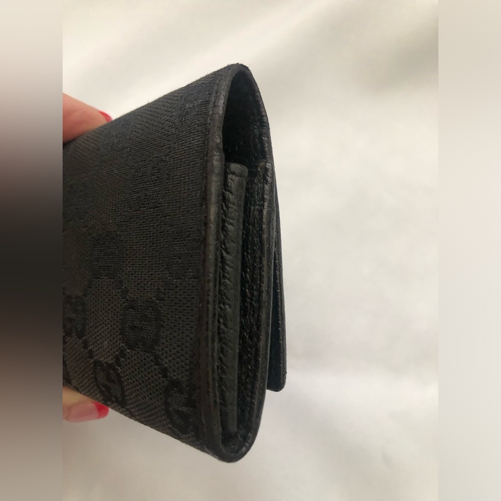 Gucci Black Monogram Wallet - Picture 15 of 15